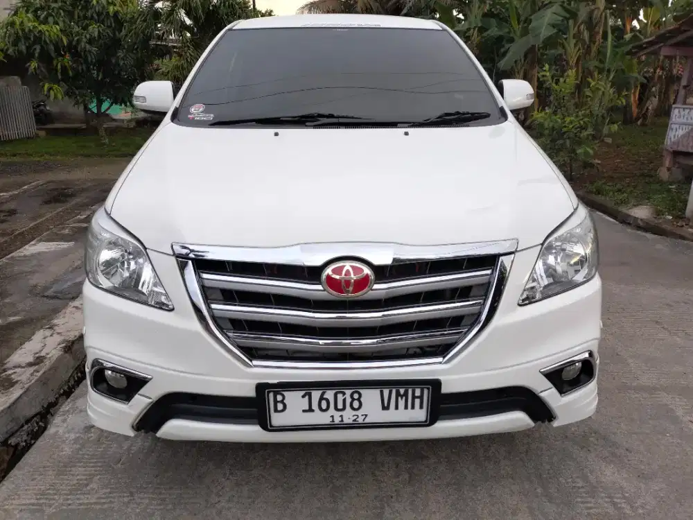 Mobil simpanan, Innova v luxury manual 2013 akhir, antik km br 37rb