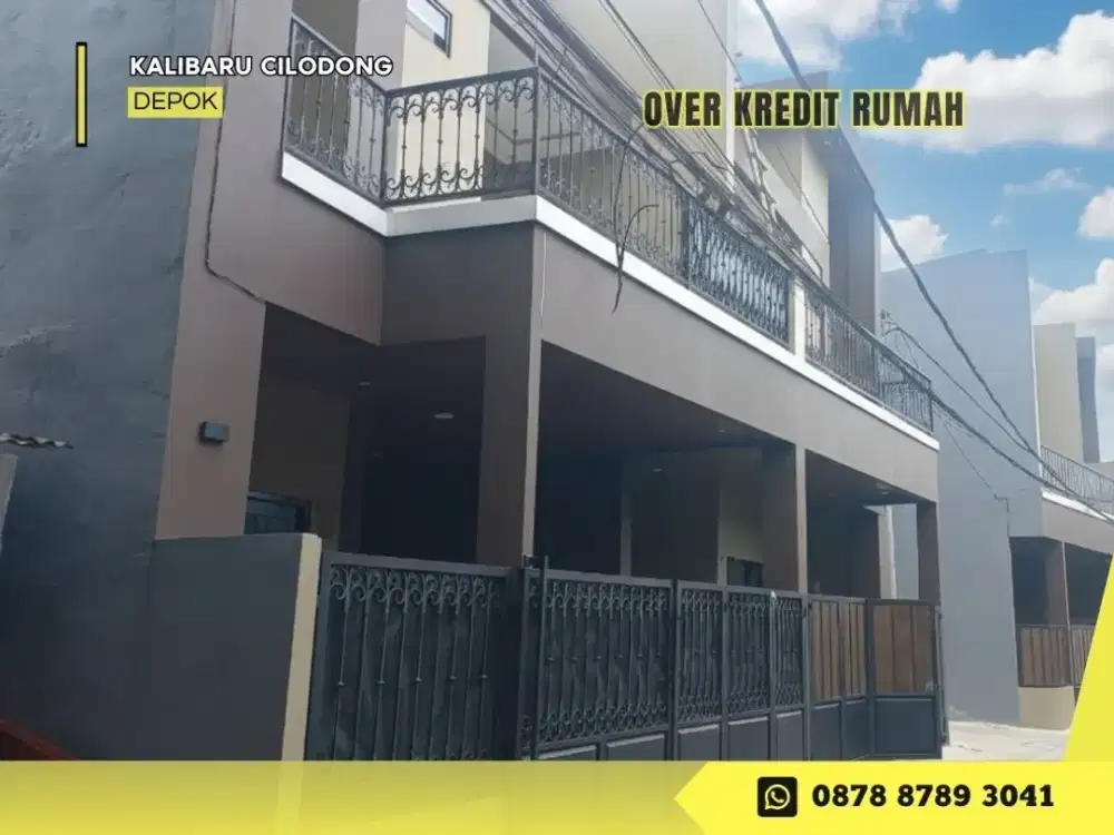 Jual Over Kredit Rmh 2LT 119JT dkt Alun alun GDC Depok di Qonita 41 Residence