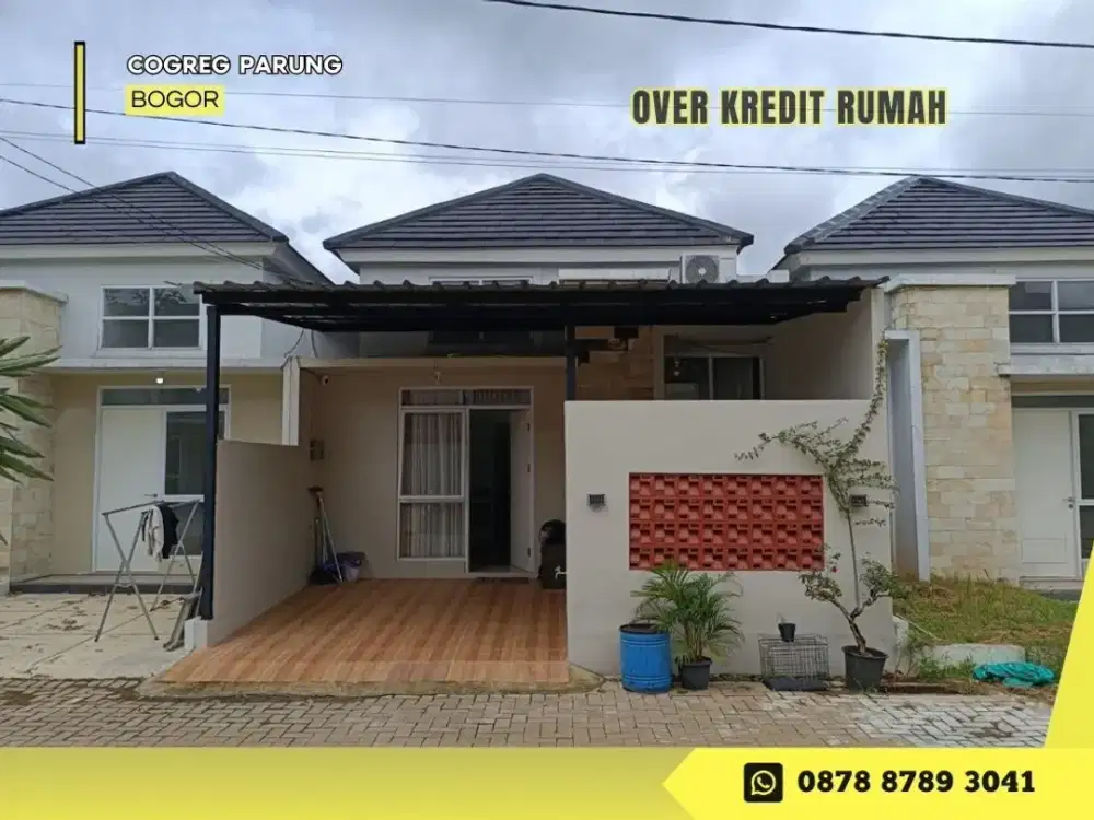 Jual Take Over 69JT rmh dkt Terminal Parung di The Jasmine Boulevard Bogor