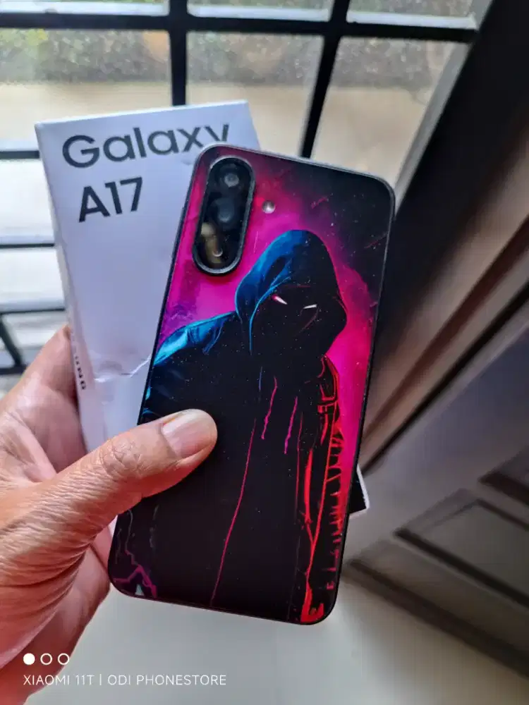 Samsung a17 16/128 mulus seperti baru dan lengkap pemakaian 4 bulan