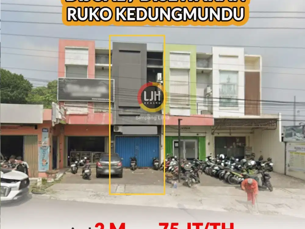 Disewakan Ruko Komersial Tembalang Semarang