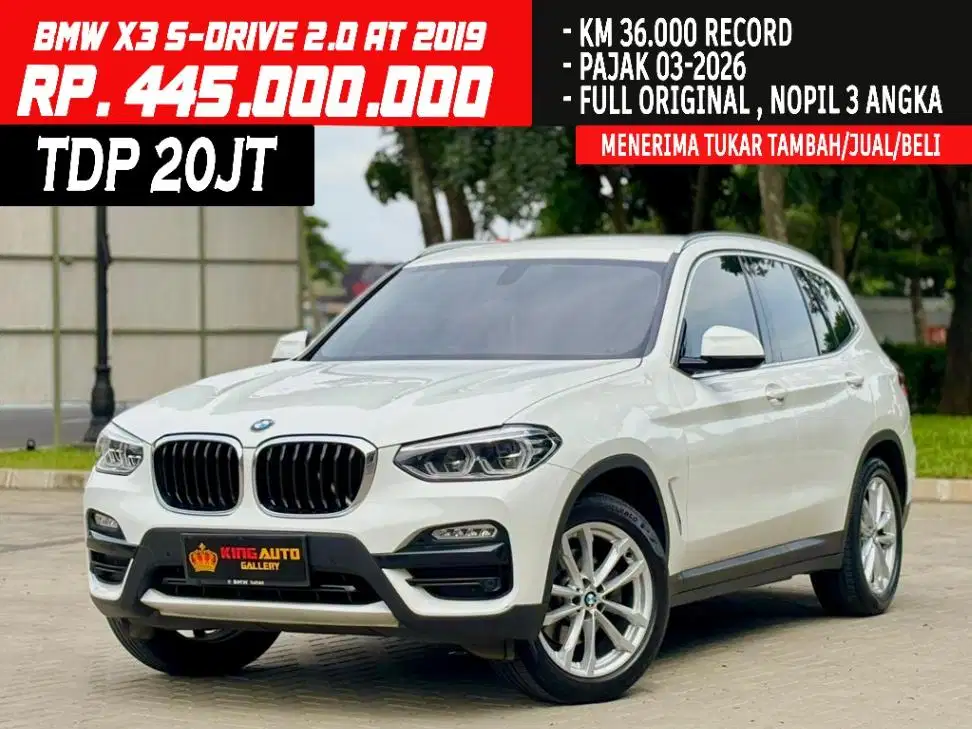 BMW X3 S-DRIVE 2.0 AT 2019