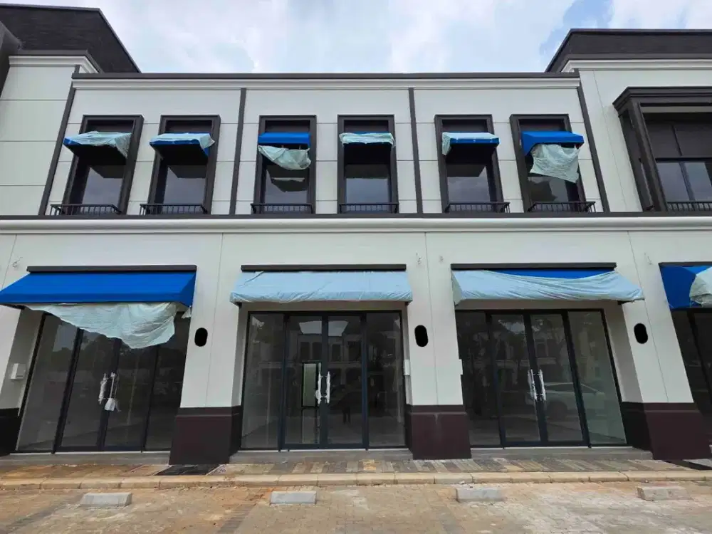 Ruko 2 Lantai Siap Pakai Hadap Jalan Raya di Citra Garden Serpong