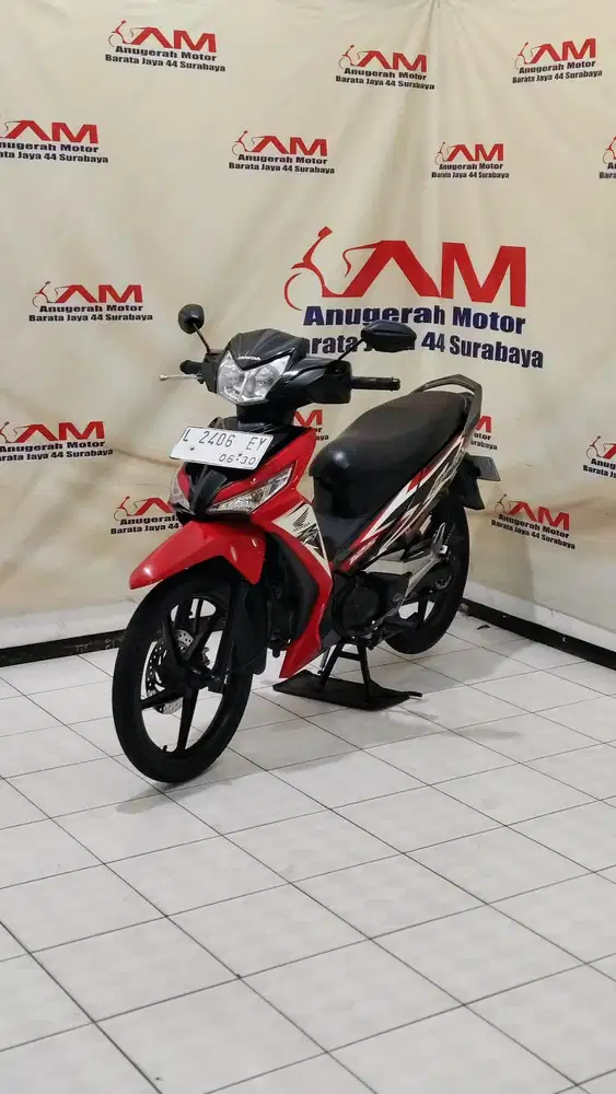 Am Barata #Honda supra x 125 fi Tahun 2015 warna merah