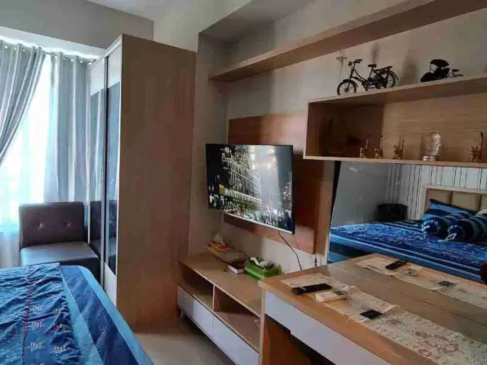 Dijual apartment studio full furnish di Grand Kemala Lagoon Bekasi