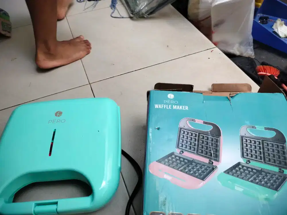 Pero waffle marker / mesin waffle electrik anti lengket