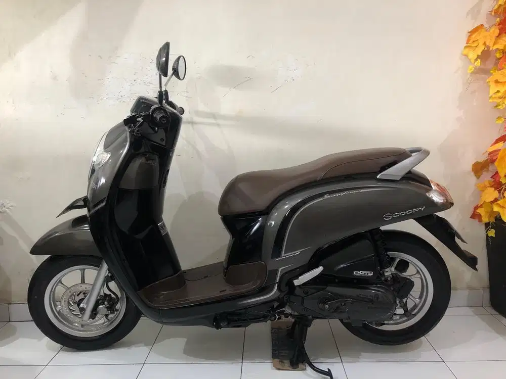 Honda Scoopy Stylish Th.2017 Grey!!