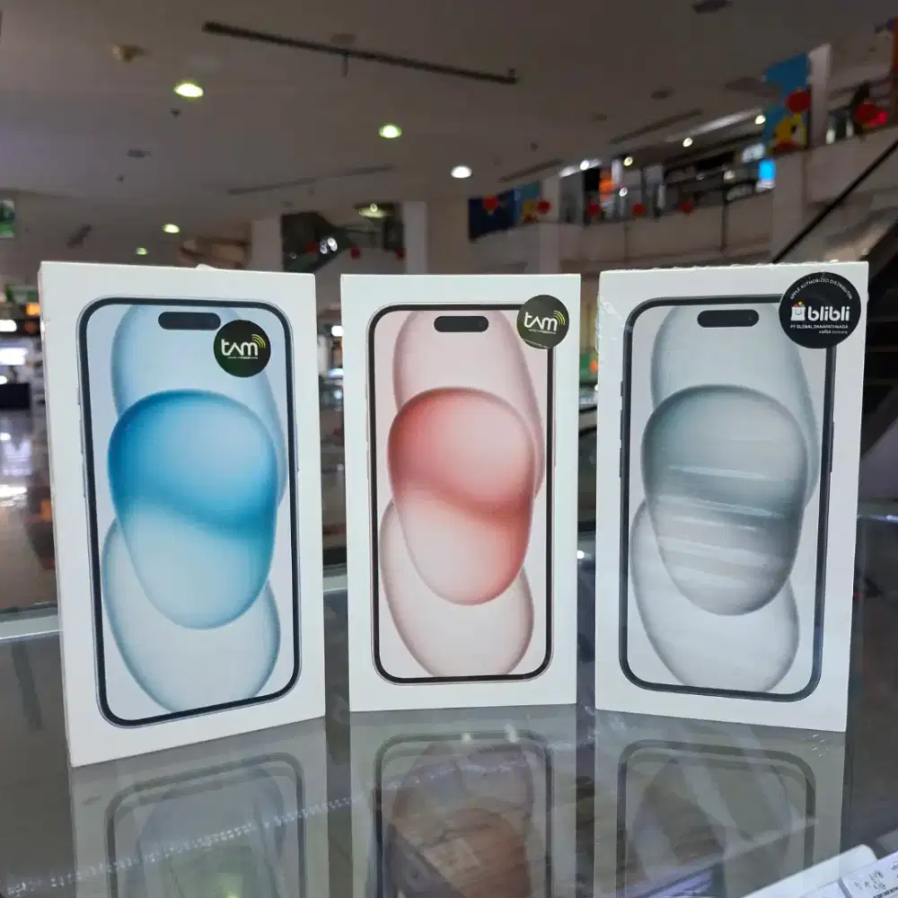 NEW IPHONE 15 256GB RESMI IBOX BARU SEGEL ORI JOGJA