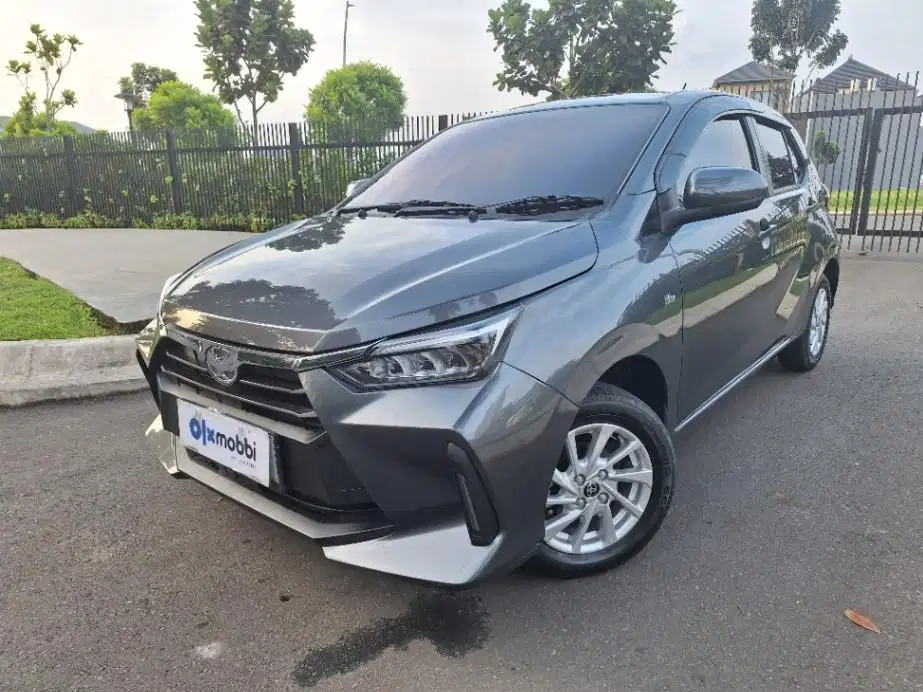 DP MURAH Toyota Agya 1.2 G Bensin-AT 2023 Abu-Abu CWIVB