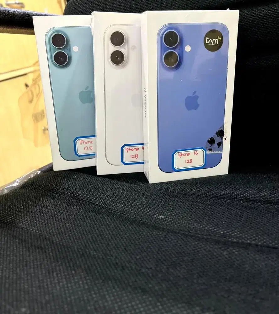 New iphone 16 128gb garansi resmi
