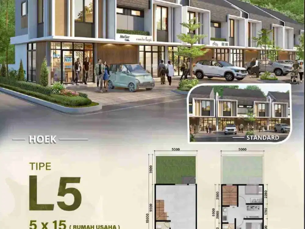 CLUSTER FLORENCE VILLAGE Type (L5) RUMAH USAHA