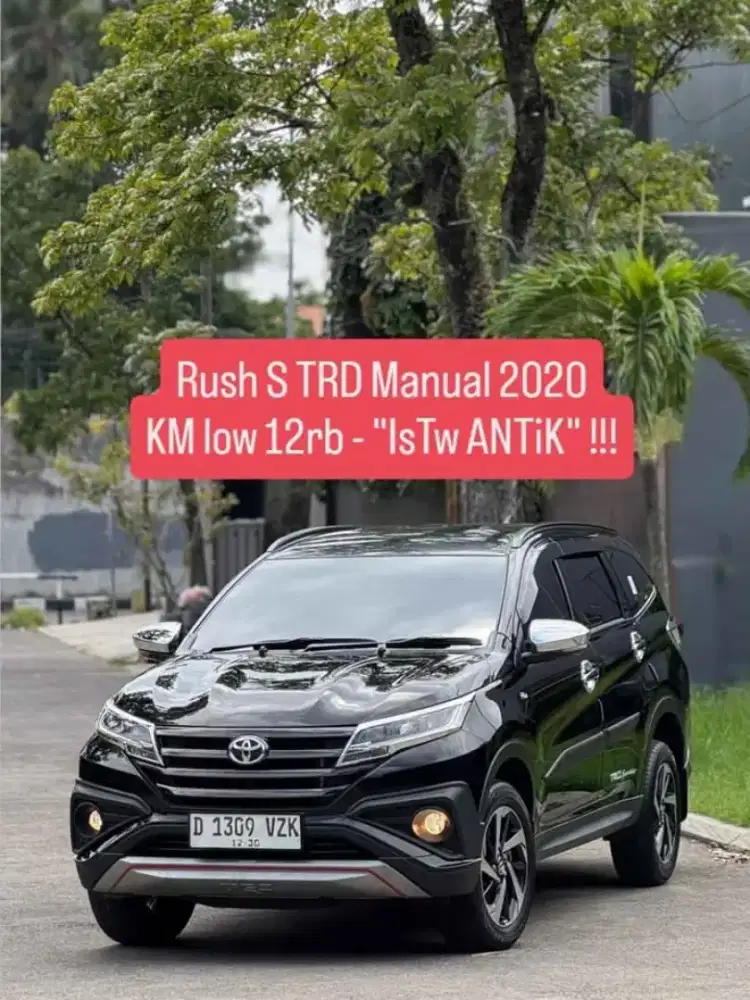 Rush S TRD Manual 2020 IsTw Like New !!!
- KM Low 12rb