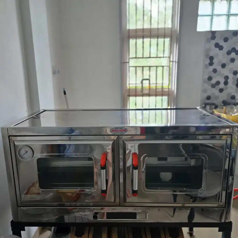 Oven gas Bima Jaya 120x60 Full stainless