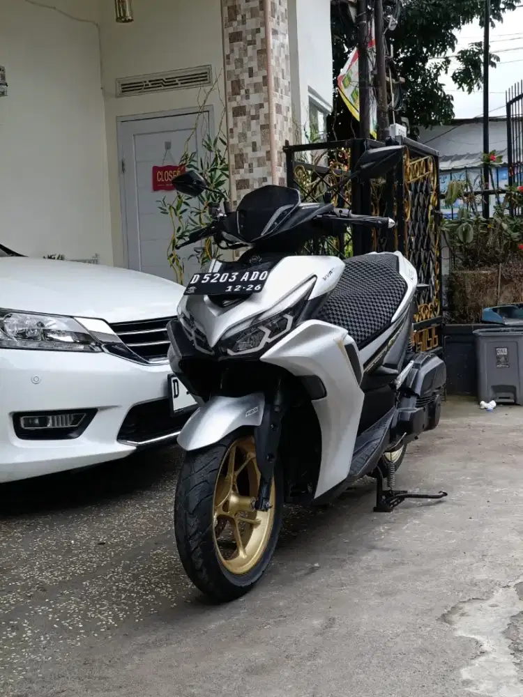 Aerox abs tahun 2021 keyless/tt boleh gan cash lebih bagus