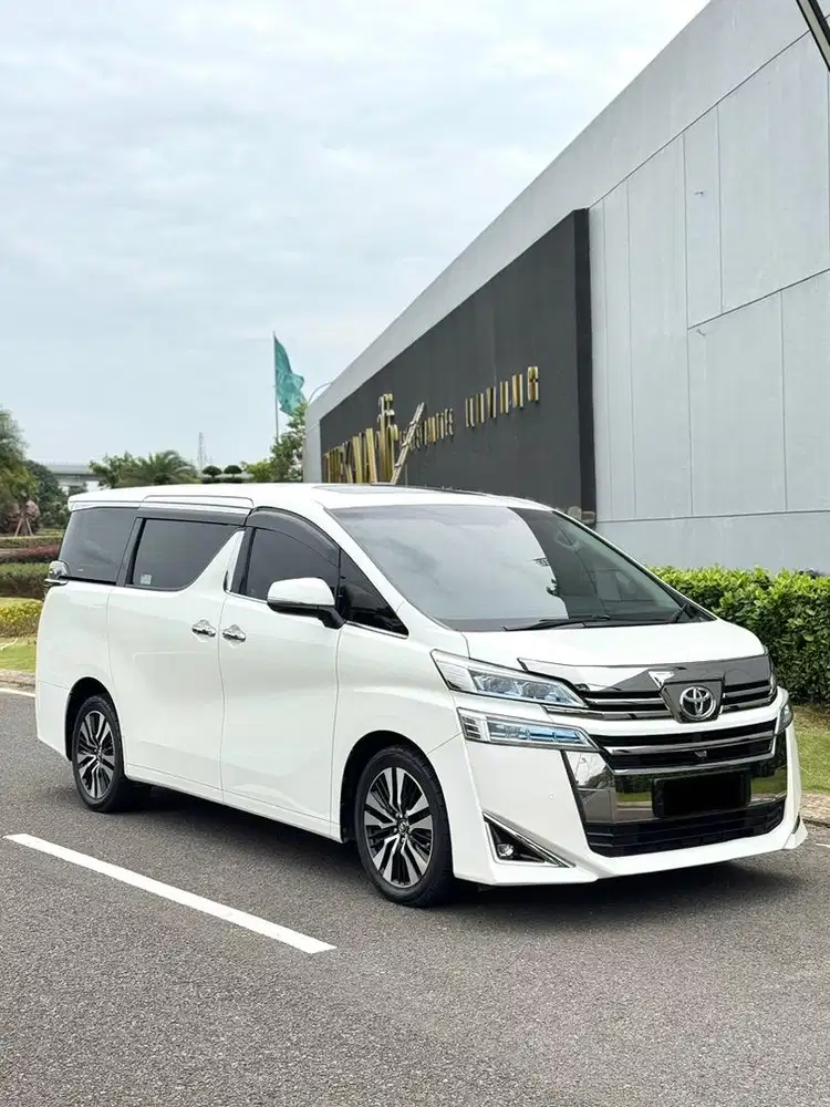 KM LOW ISTIMEWA! Toyota Vellfire G 2.5 A/T 2018