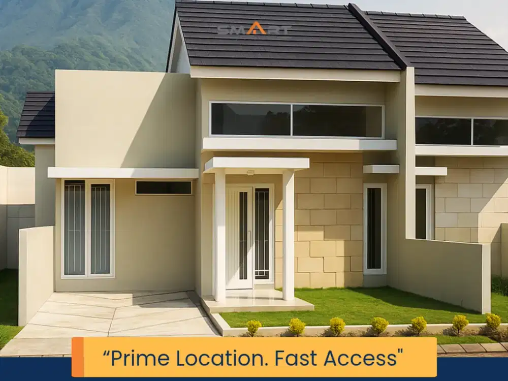 Rumah Premium dengan ROW Jalan Kembar Luas