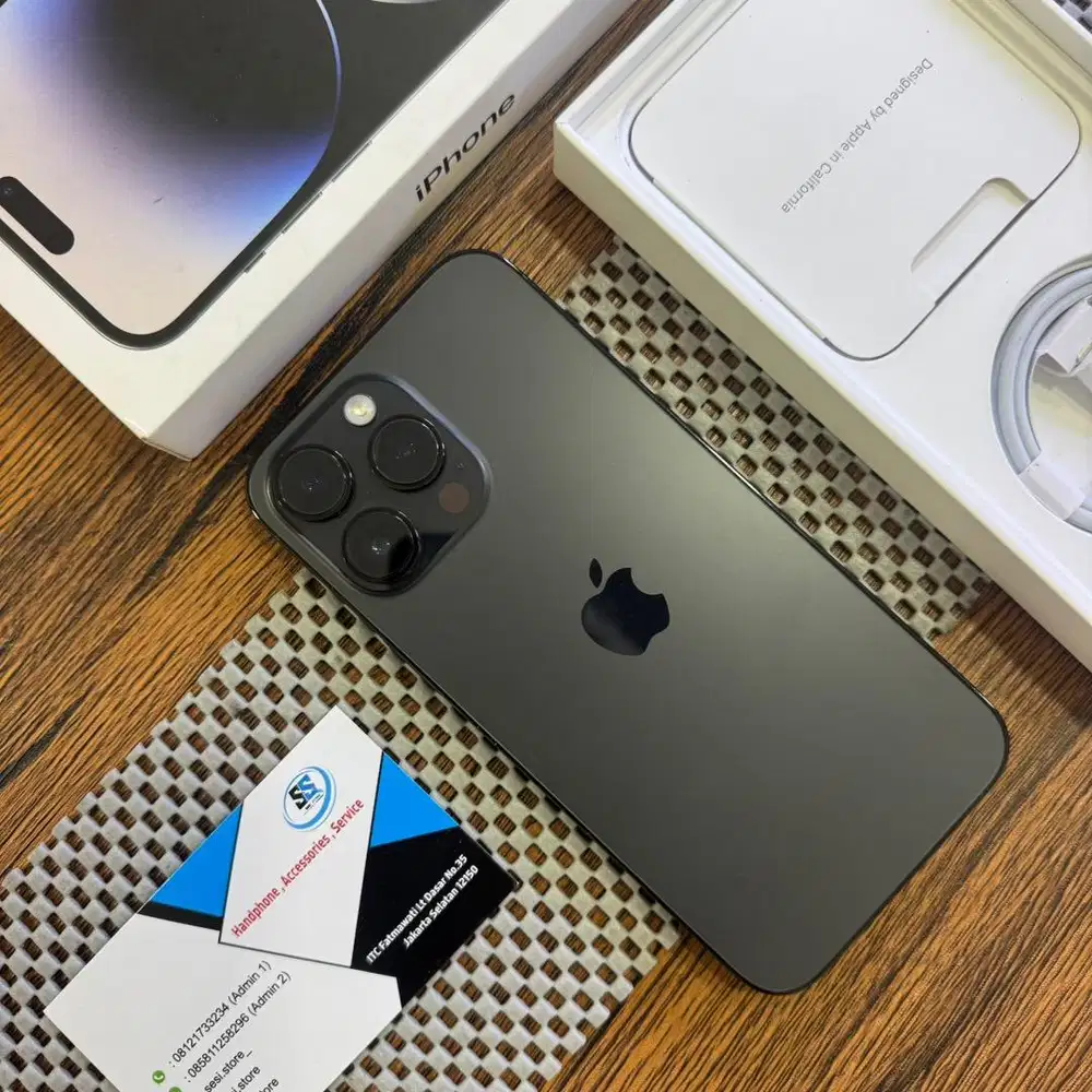 iPhone 14 promax 128gb black di jual cepat !!!