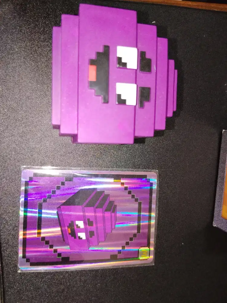 Mainan grimace minecraft movie mcdonalds limited