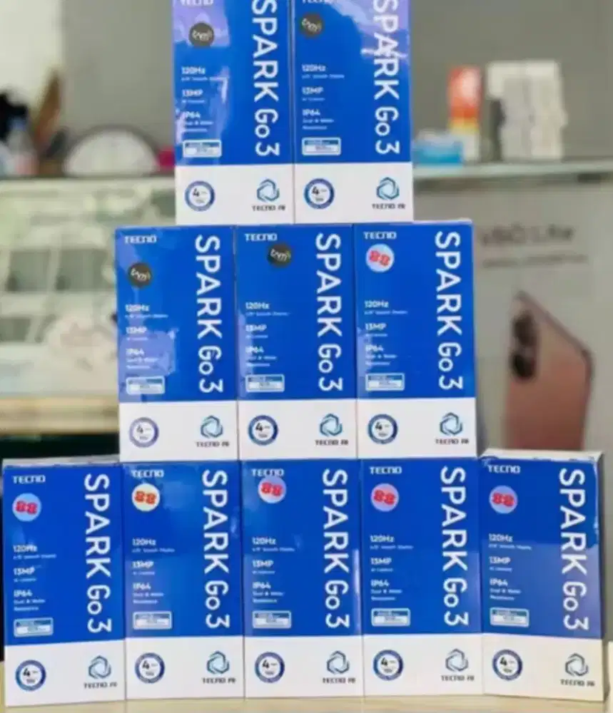 Tecno Spark Go 3 4/64 Garansi resmi