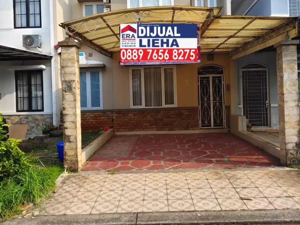 Dijual rumah 2lt di Legenda Wisata