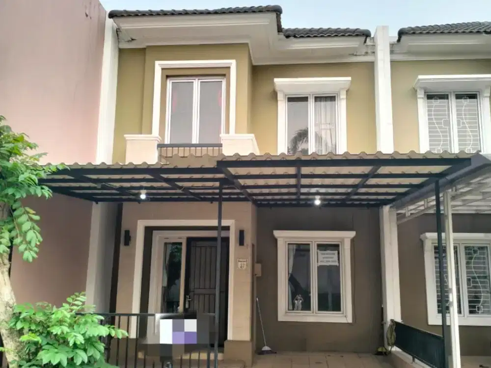 DISEWAKAN CEPAT Rumah Cluster Monaco Paramount Serpong