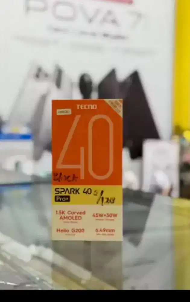 TECNO SPARK 40 PRO PLUS 8/256GB GARANSI RESMI