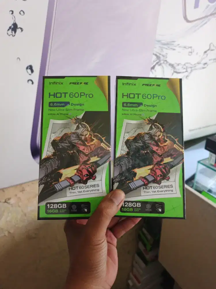 [ Fast respon WA ] Infinix Hot 60 Pro 8+8/128 Garansi resmi 1thn