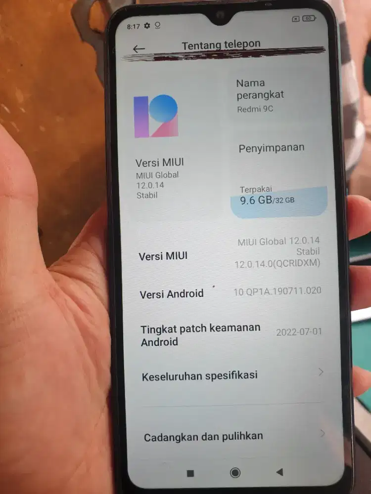 Redmi 9c ram3 nomal
