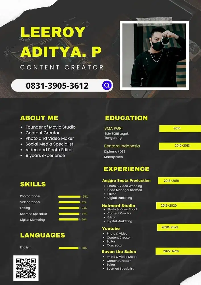 Content creator & sosial media spesialis