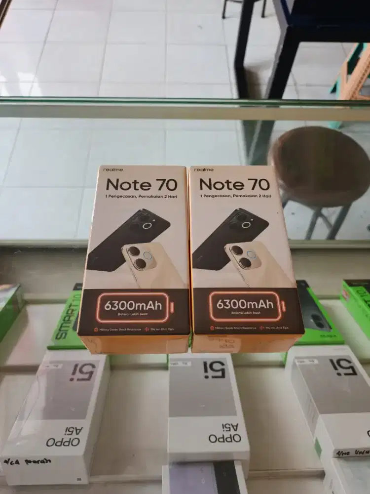 [ Fast respon WA ] Realme Note 70 4/128 Garansi resmi 1thn