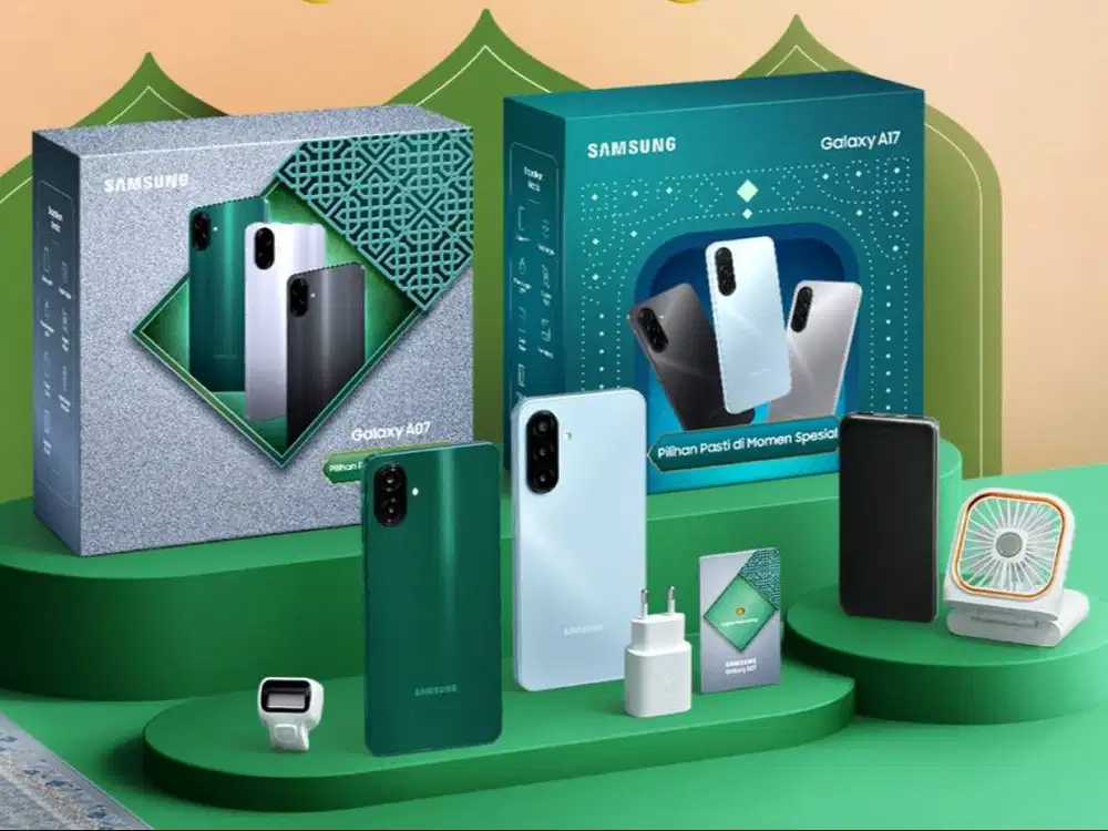 Samsung A07 4+4/64 (edisi ramadhan)
