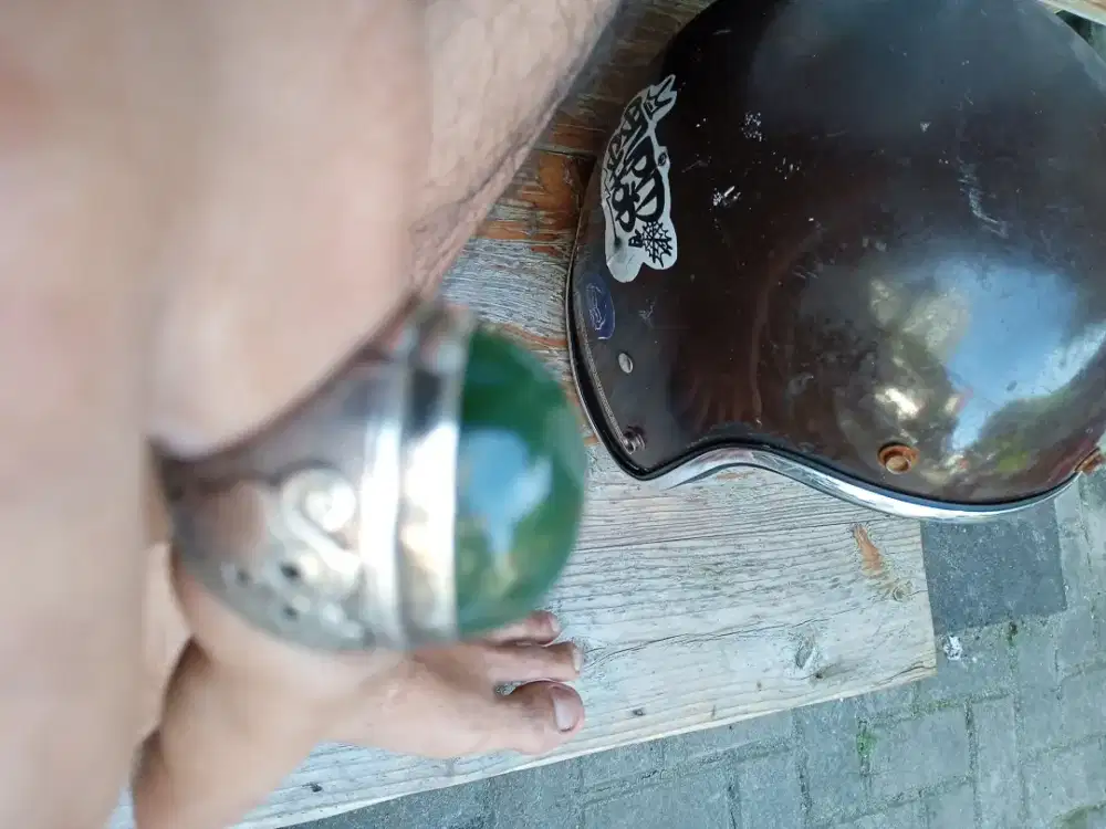 Cin cin giok ikatan perak