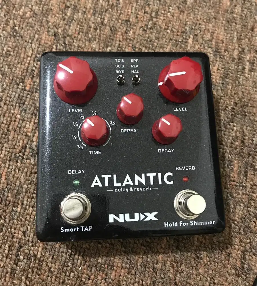 Like New Efek Gitar Delayed Reverb Atlantic - NUX
