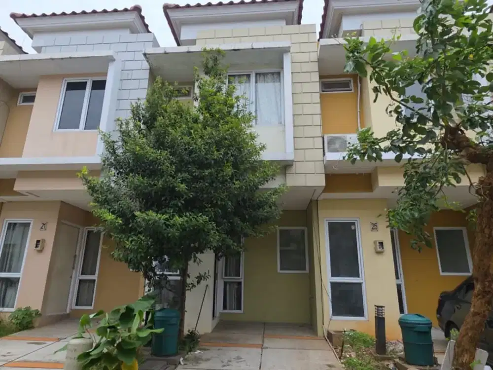 Rumah di virginia village gading serpong semi furnish dekat mall sms siap huni