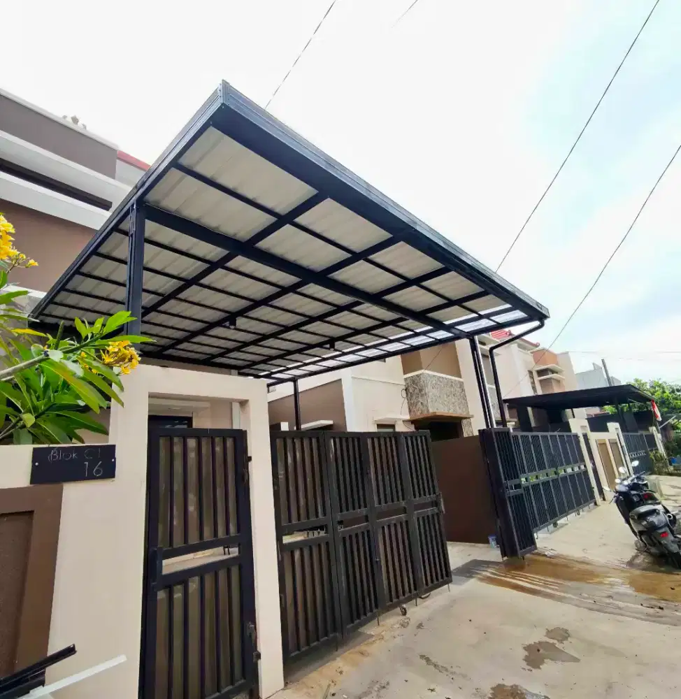 Kanopi baja ringan atap alderon