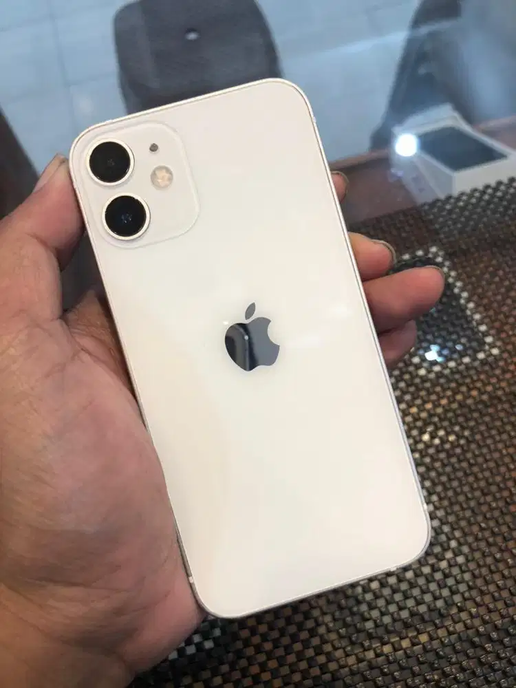 Iphone 12 mini 128 Putih All OP Fullset