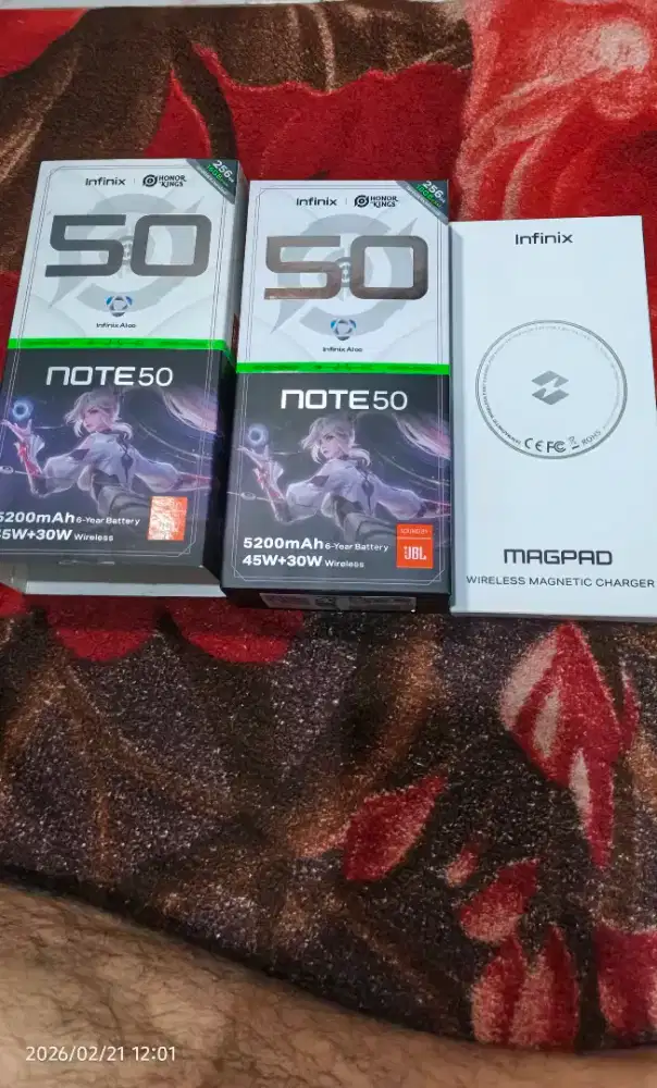 Infinix note 50 8/256 hitam