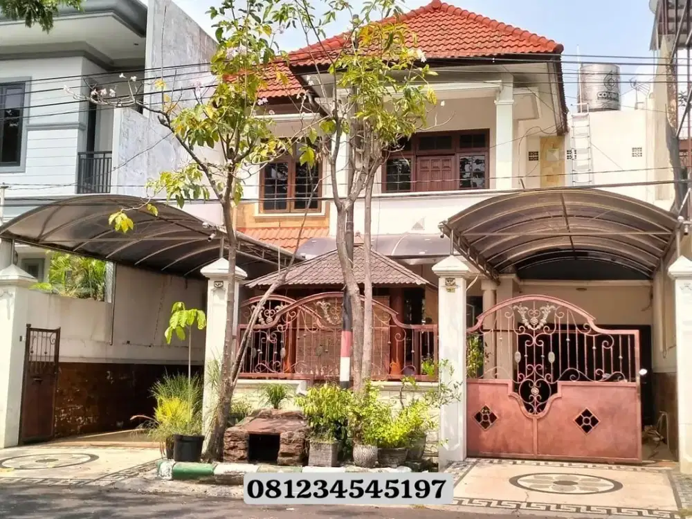 ‼️DIBAWAH HARGA PASARAN‼️Dijual Rumah 2 Lantai Siap Huni di Boulevard Perumahan Taman Pondok Indah Wiyung Surabaya .  * (300m dari nol jalan raya Wi