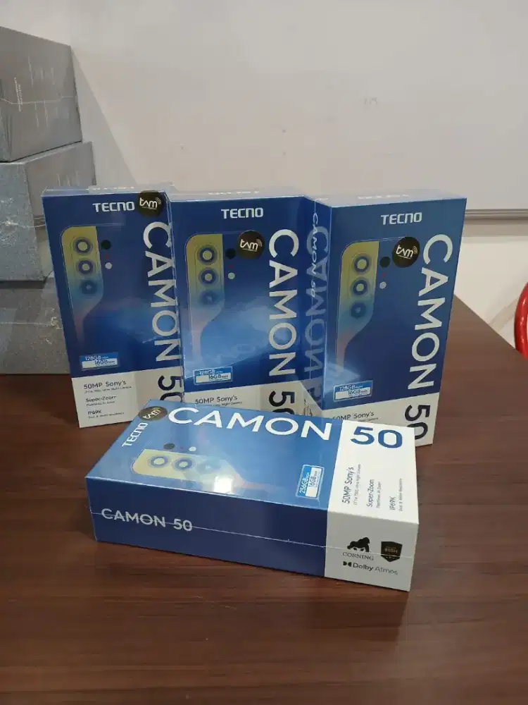 Tecno Camon 50, Garansi Resmi, READY