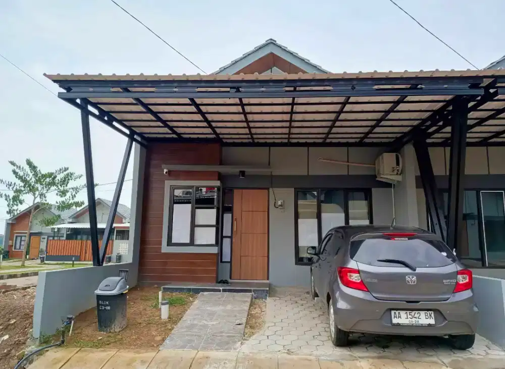 Pasang kanopi atap alderon