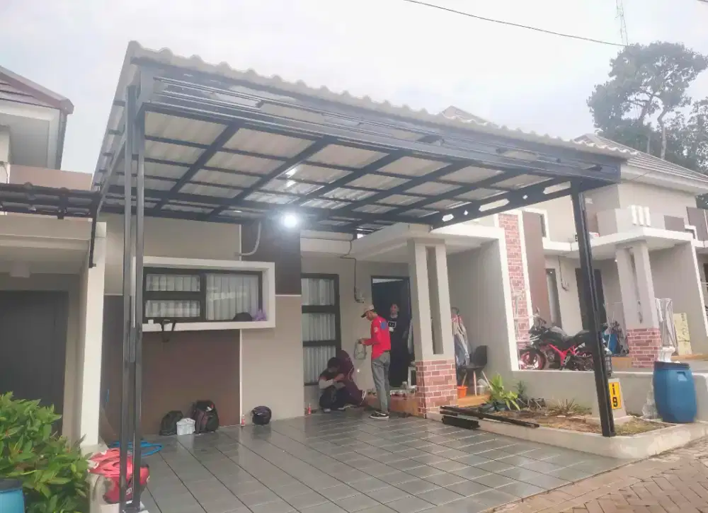 Kanopi baja ringan atap alderon