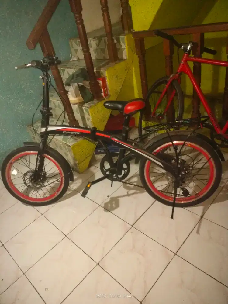 sepeda lipat evergreen