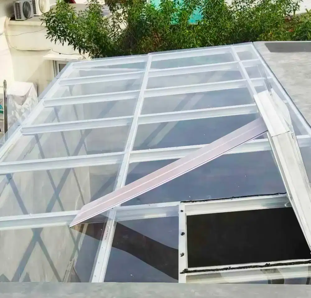 Kanopi baja ringan atap solarflat