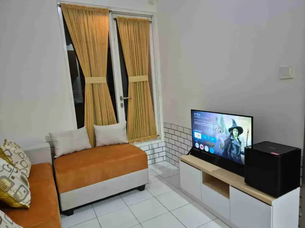 Sewa apartemen PGV type 2BR hook full furnished
