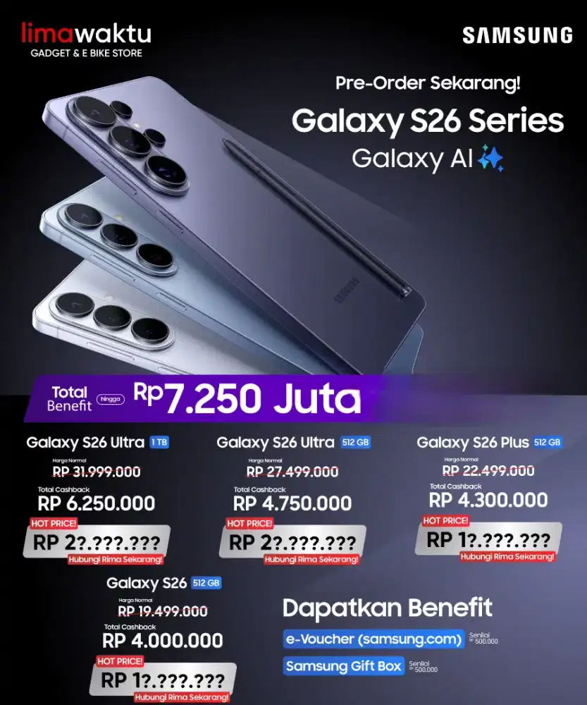 SAMSUNG GALAXY S26 ULTRA 1 TB