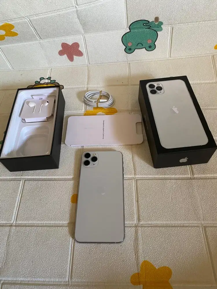 Iphone 11 promax 256gb digimap warna silver