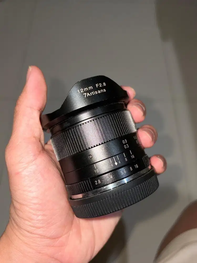 7Artisans 12mm Sony E Mount Manual - Like new