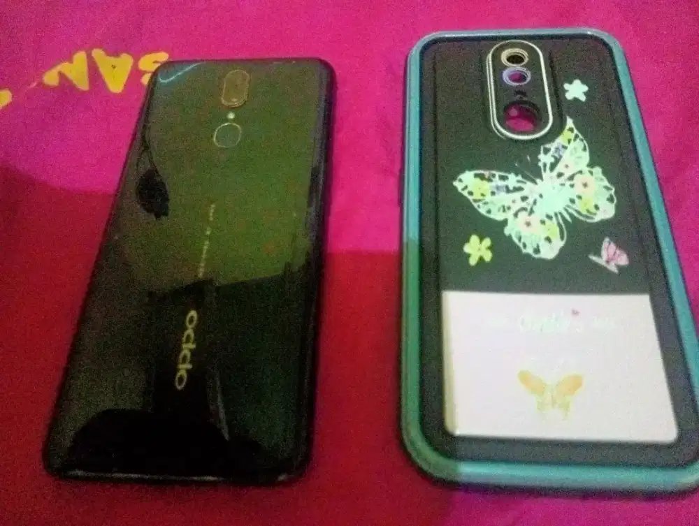 Dijual hp Oppo Ram 4/128 GB,biru,Normal semua.