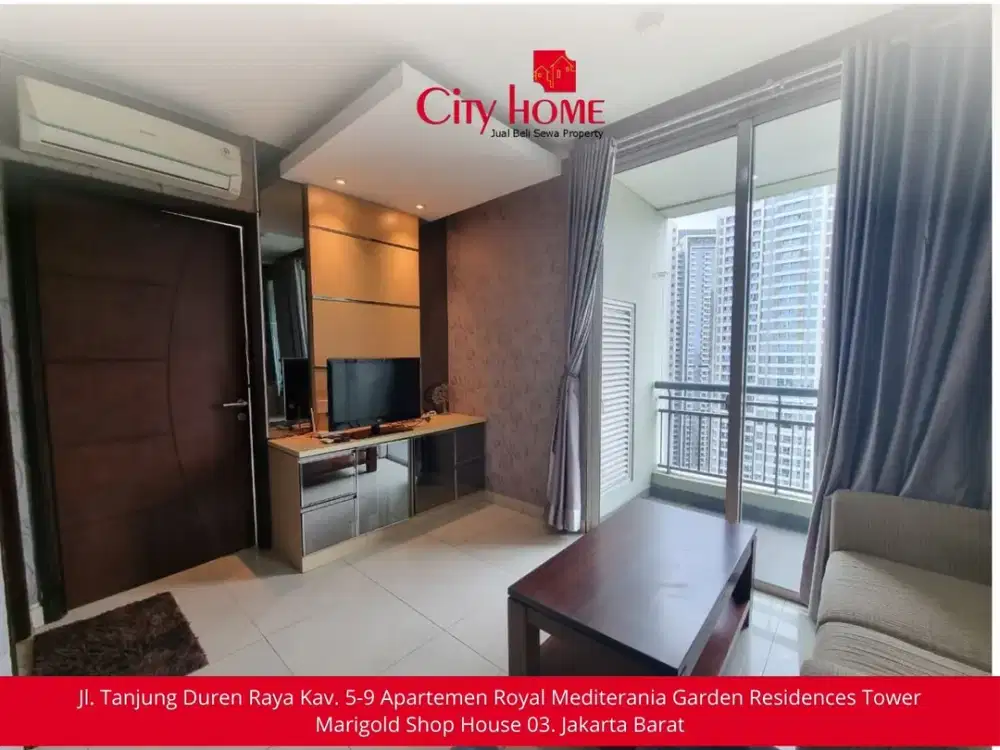 DISEWAKAN 1 Bedroom CENTRAL PARK RESIDENCE - MURAH!!!