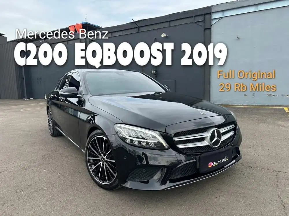 Mercedes Benz C200 EQboost 2019 Hitam